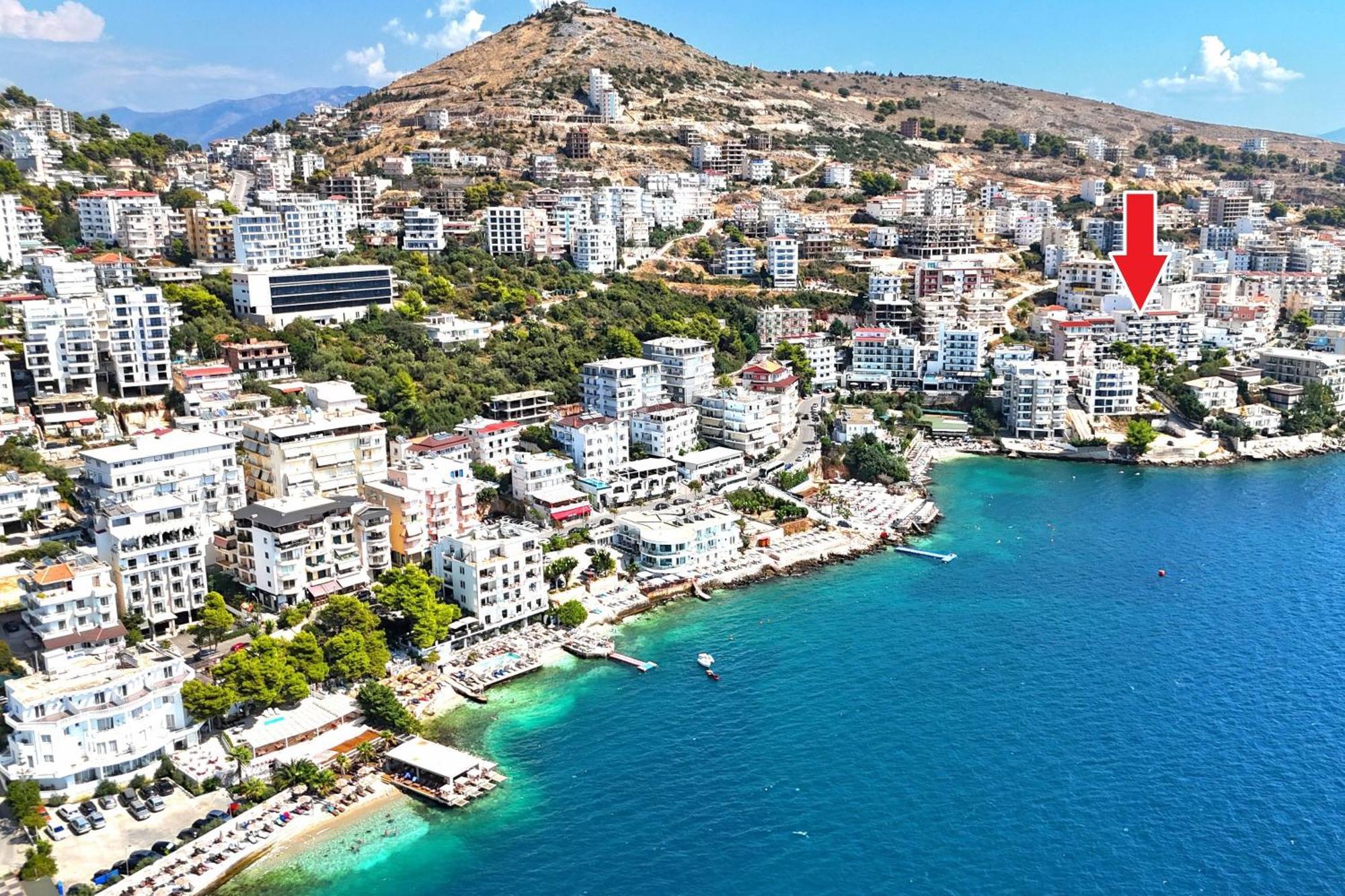 Apartament Sunset Tarraces Saranda Zewnętrze zdjęcie