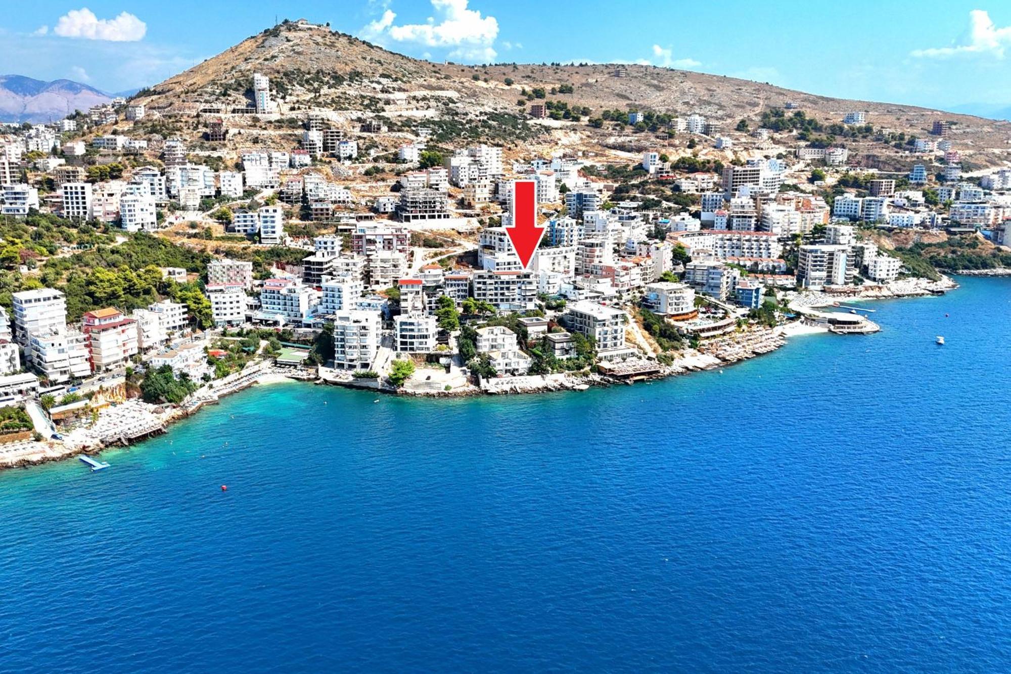 Apartament Sunset Tarraces Saranda Zewnętrze zdjęcie