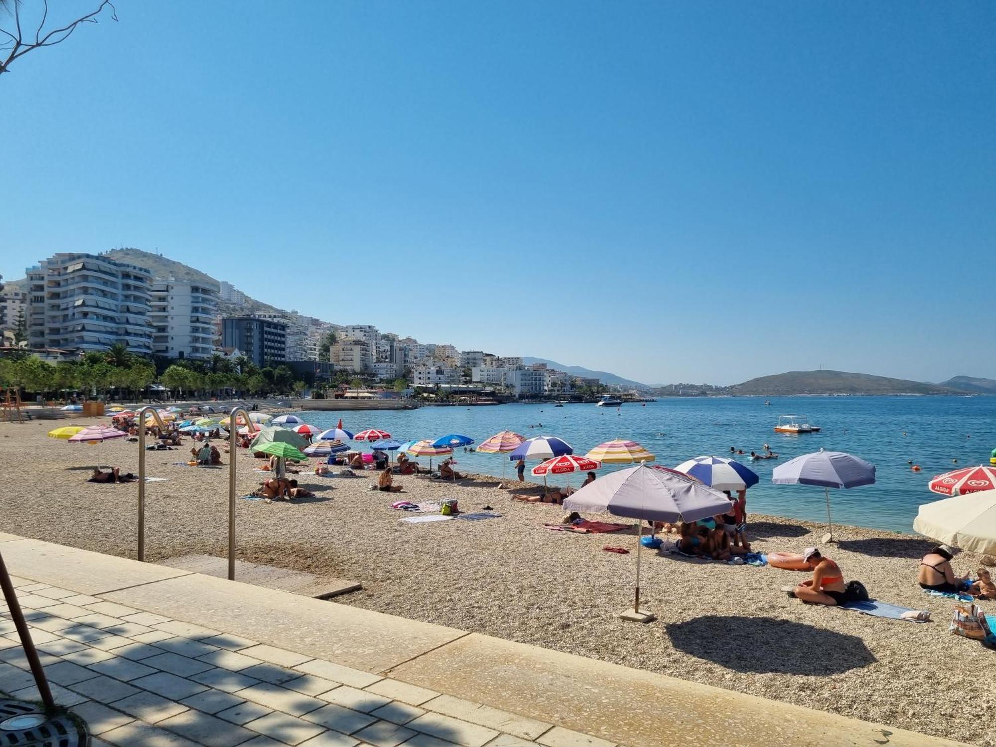 Apartament Sunset Tarraces Saranda Zewnętrze zdjęcie