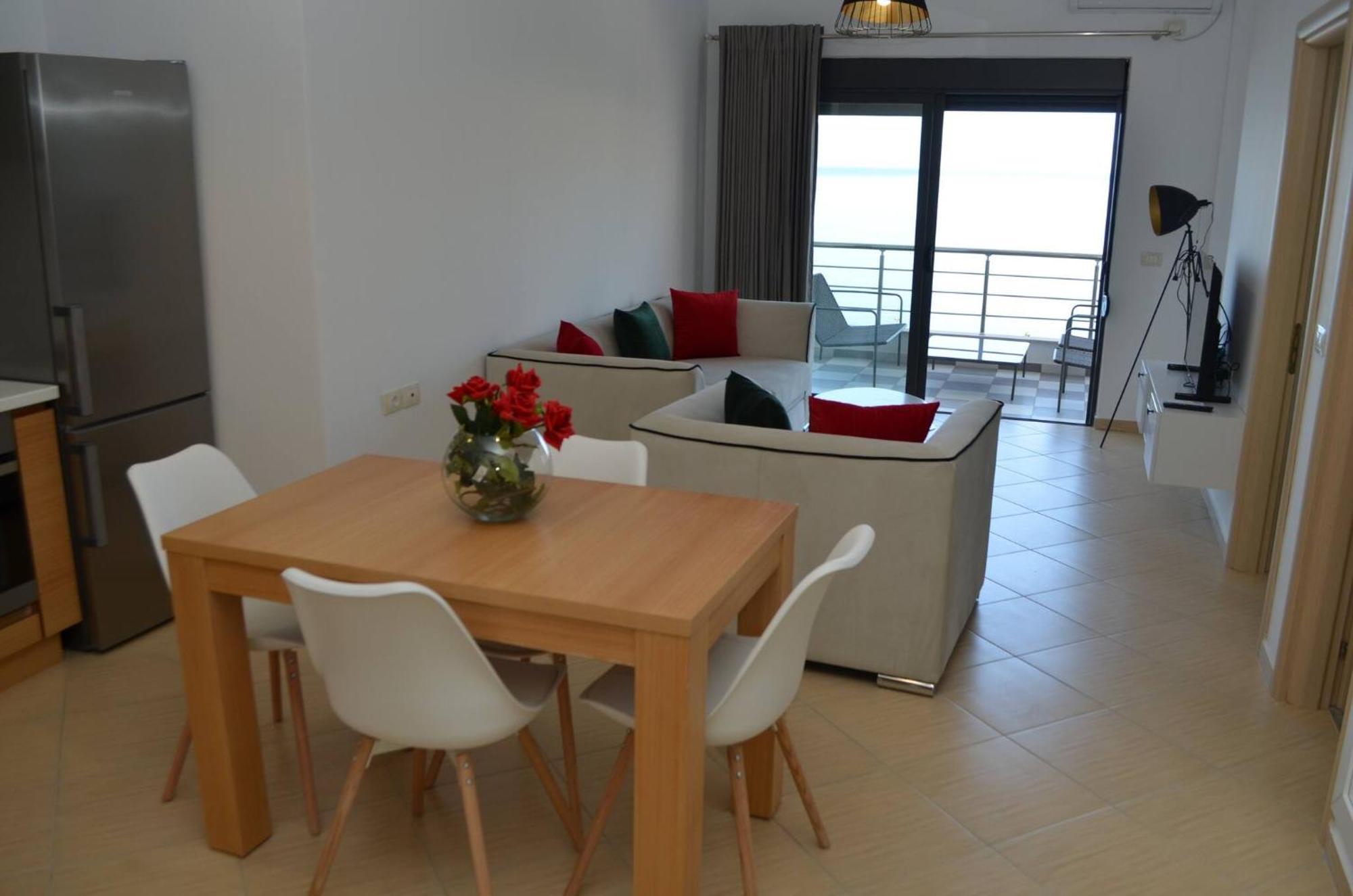 Apartament Sunset Tarraces Saranda Zewnętrze zdjęcie
