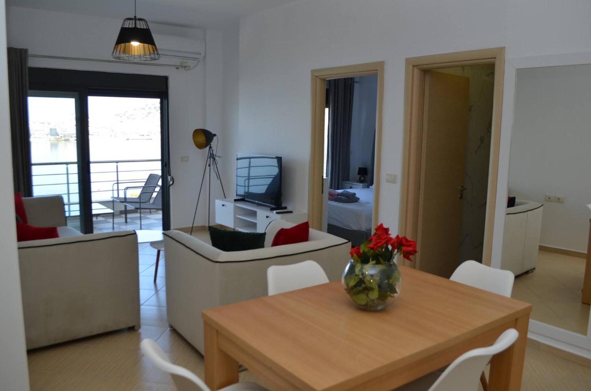 Apartament Sunset Tarraces Saranda Zewnętrze zdjęcie