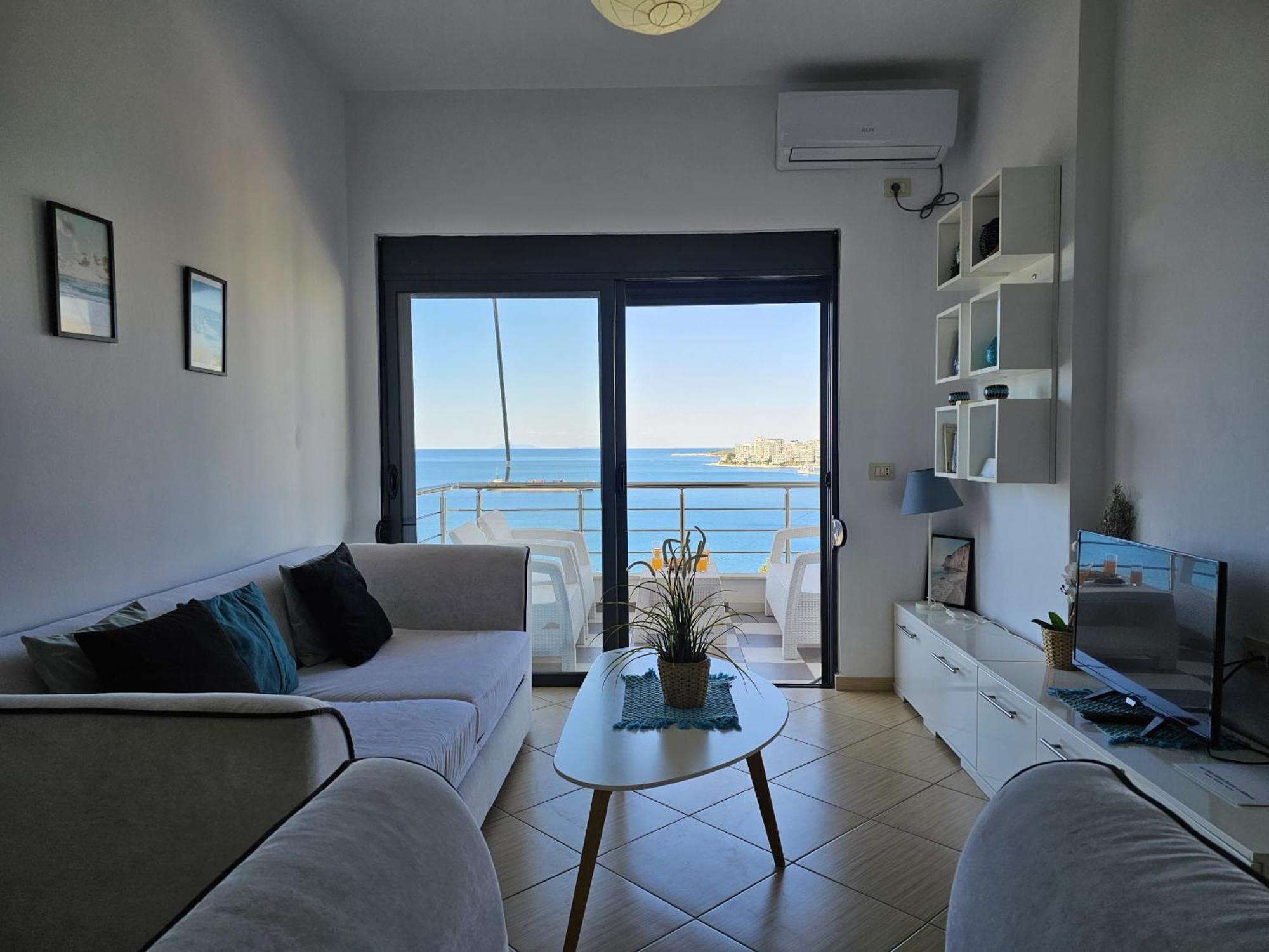 Apartament Sunset Tarraces Saranda Zewnętrze zdjęcie