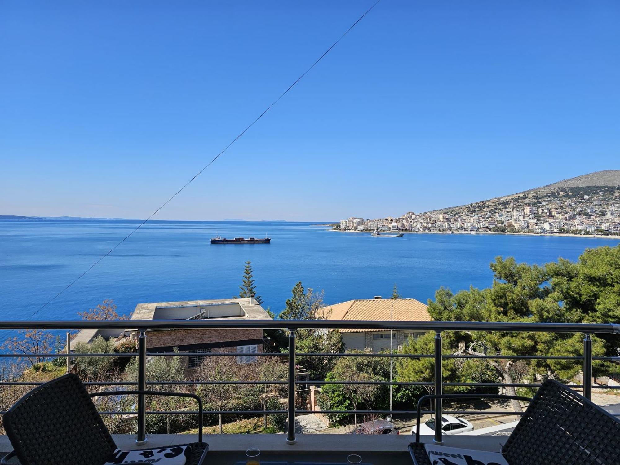 Apartament Sunset Tarraces Saranda Zewnętrze zdjęcie