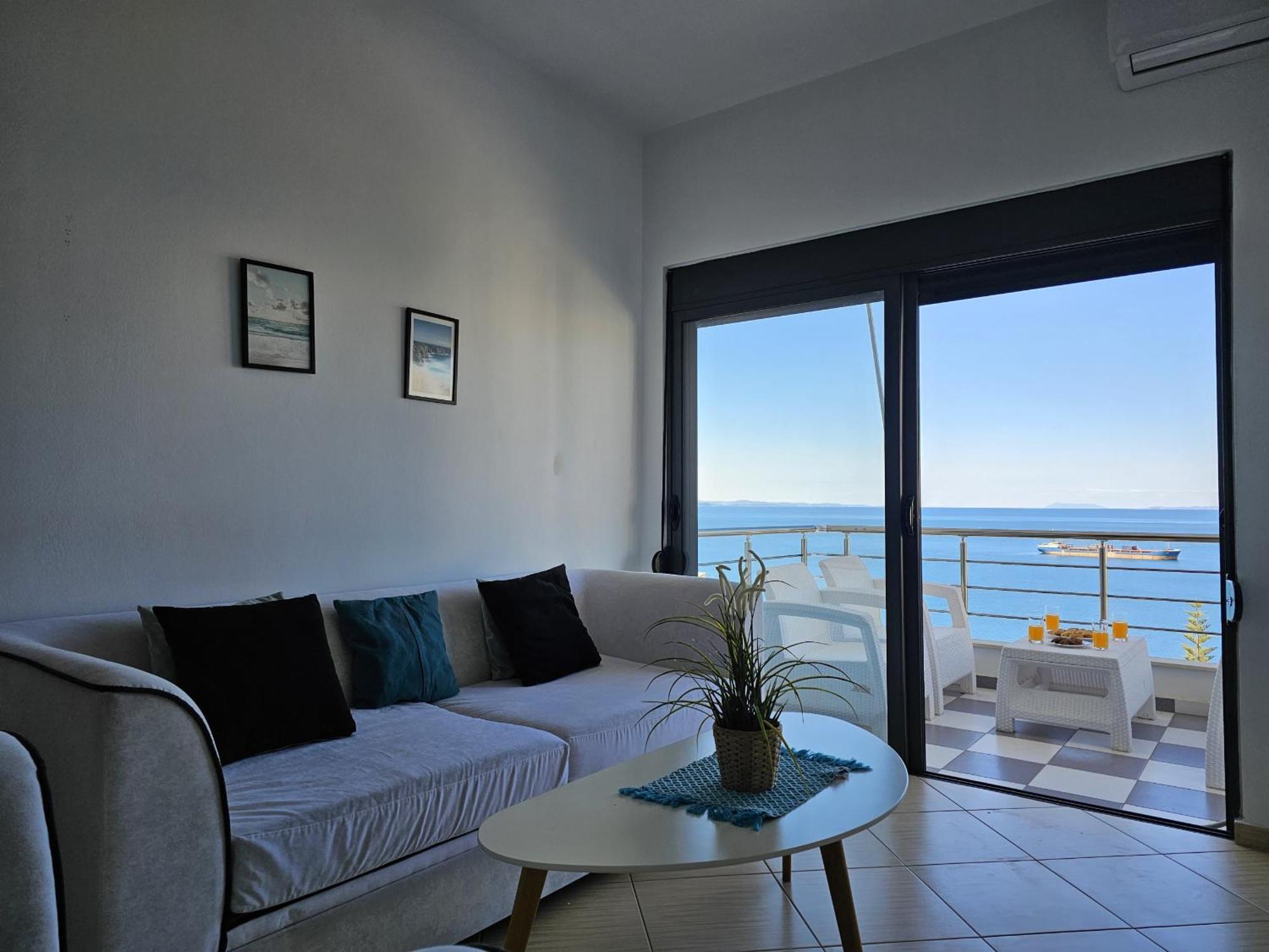 Apartament Sunset Tarraces Saranda Zewnętrze zdjęcie