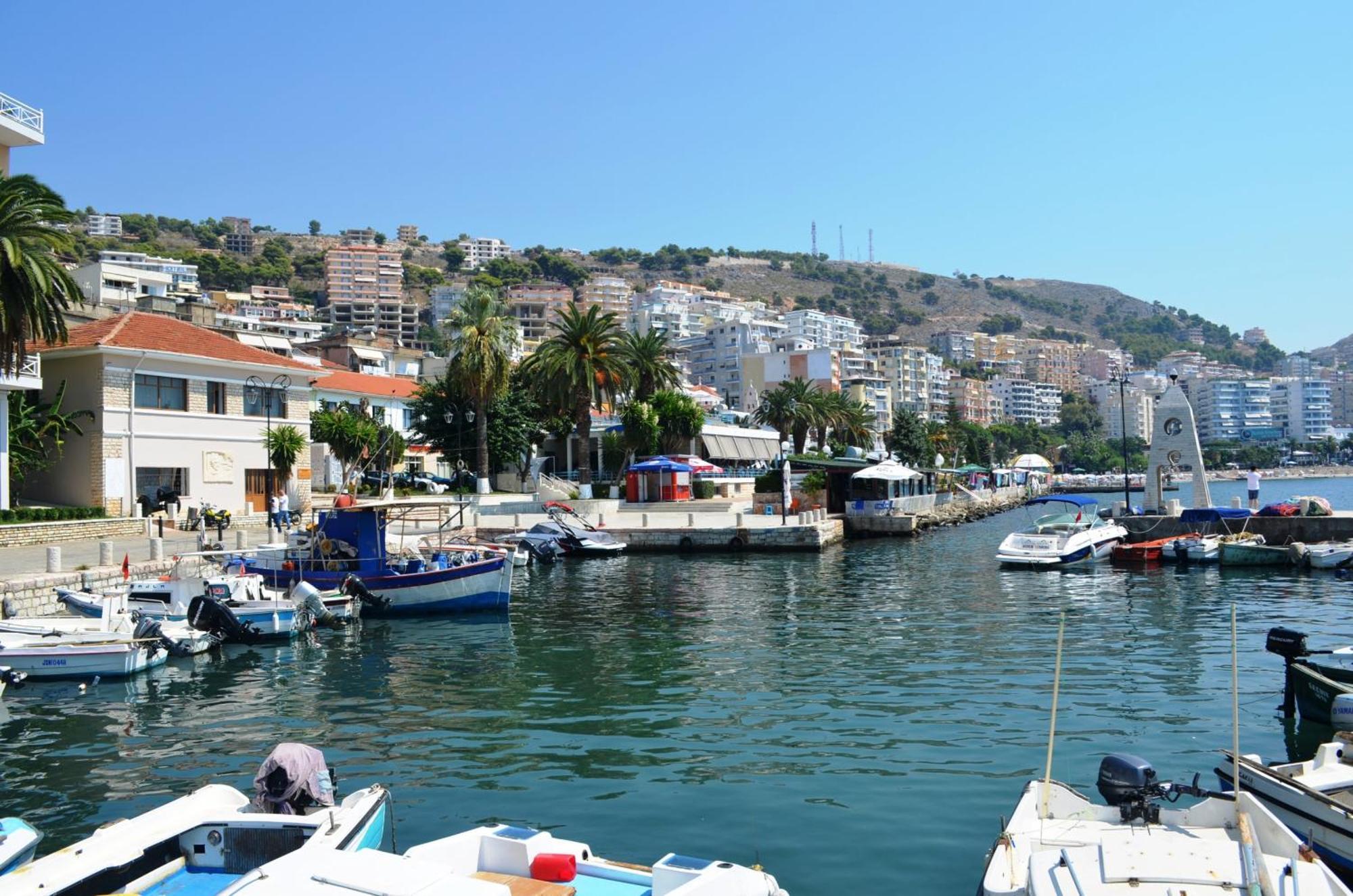 Apartament Sunset Tarraces Saranda Zewnętrze zdjęcie
