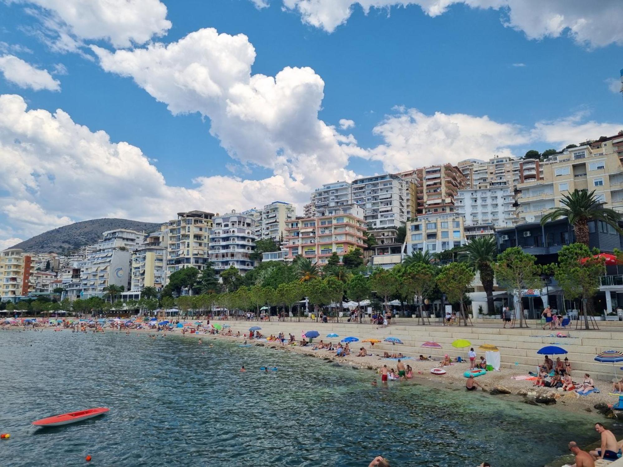 Apartament Sunset Tarraces Saranda Zewnętrze zdjęcie
