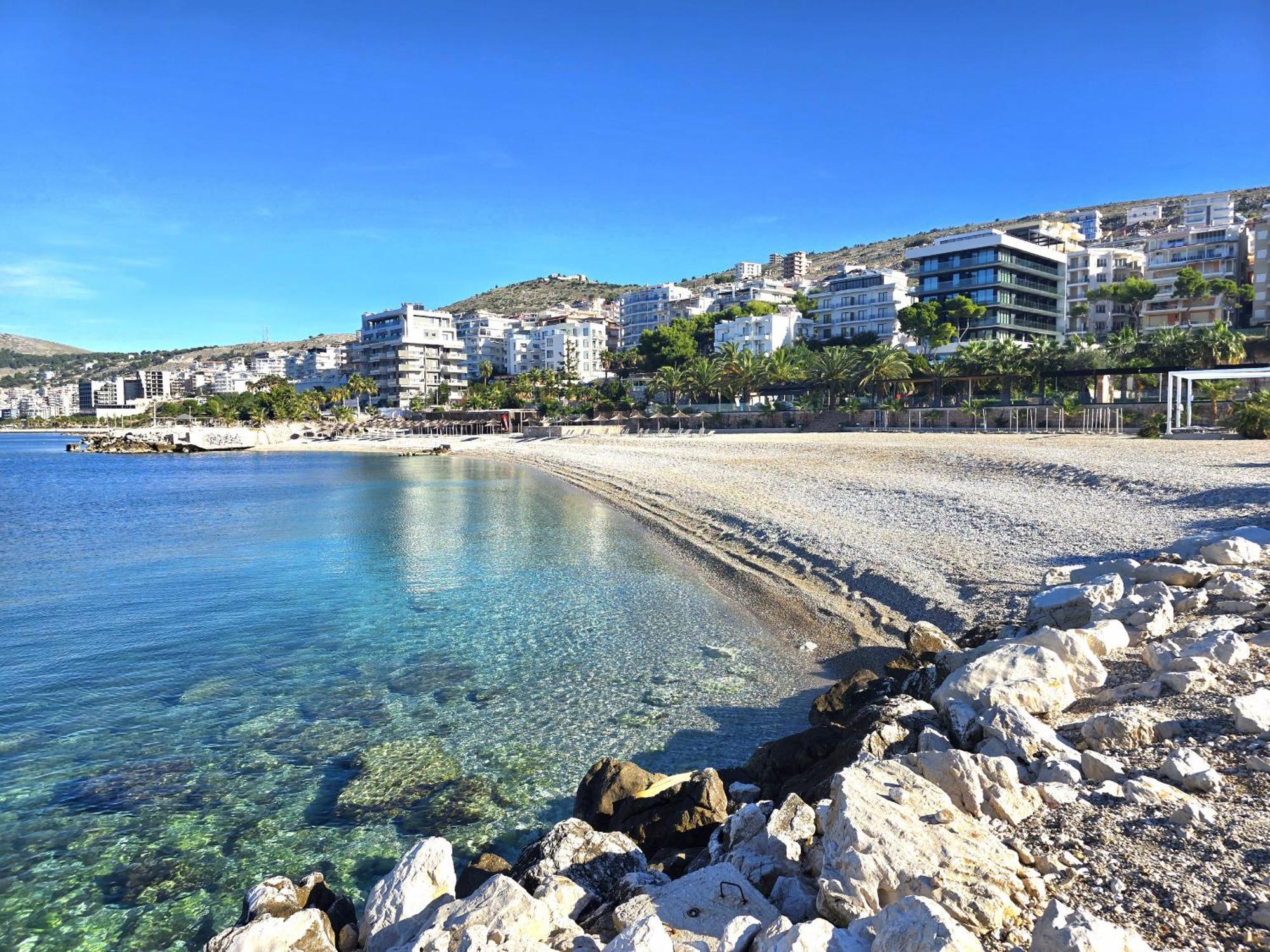Apartament Sunset Tarraces Saranda Zewnętrze zdjęcie